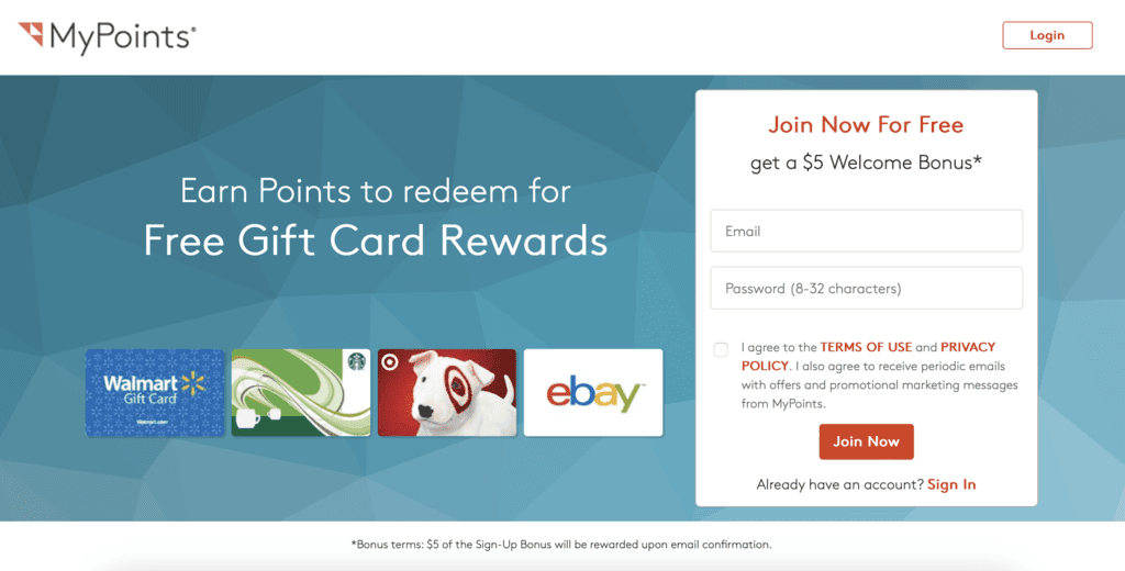 MyPoints Surveys