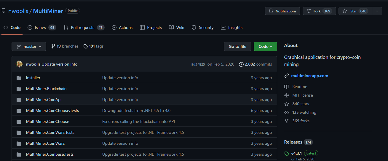 Multiminer: The User-Friendly Mining Software
