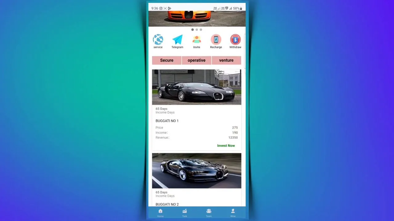 Buggati App